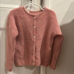 SÉZANE Pink cardigan